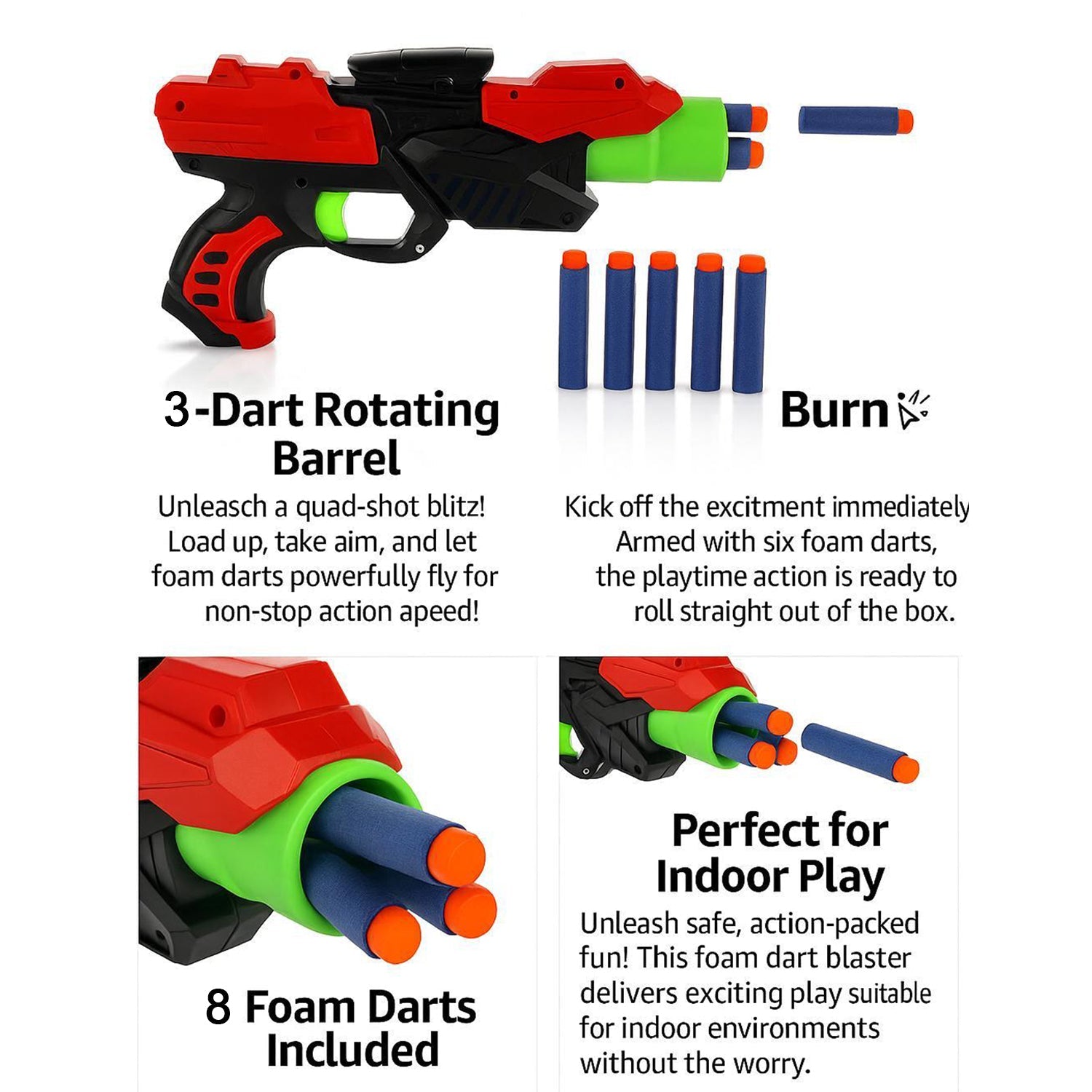 X Launcher Soft Bullet Dart Gun Toy for Kids Set X Launcher Soft Bullet Dart Gun Toy for Kids Set